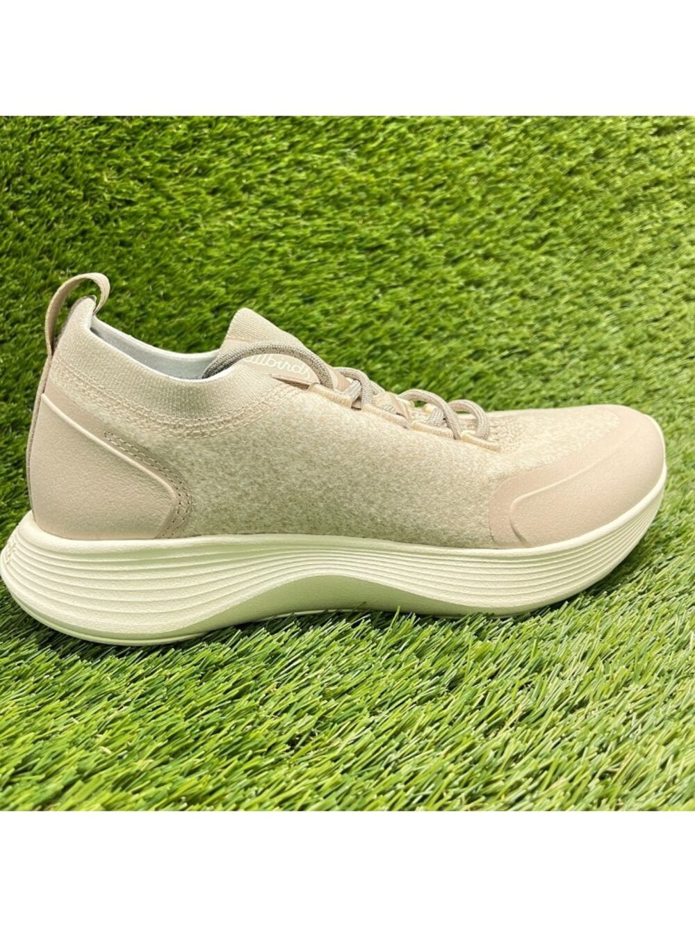 Allbirds Wool Strider Womens Size 8.5 Beige Athletic Running Shoes Sneakers